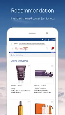 Sky Boutique android App screenshot 1